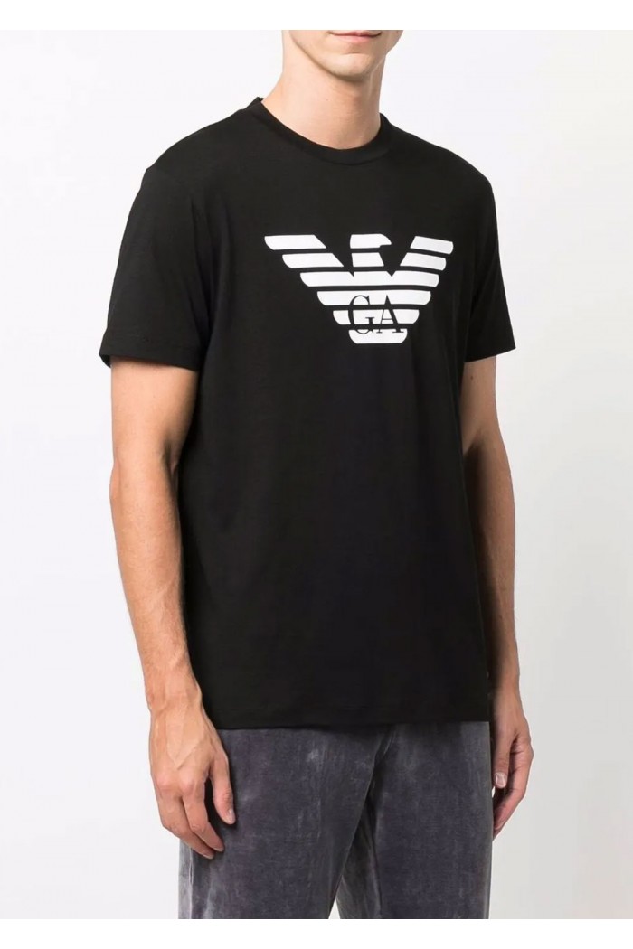 JERSEY T-SHIRT WITH LOGO PRINT