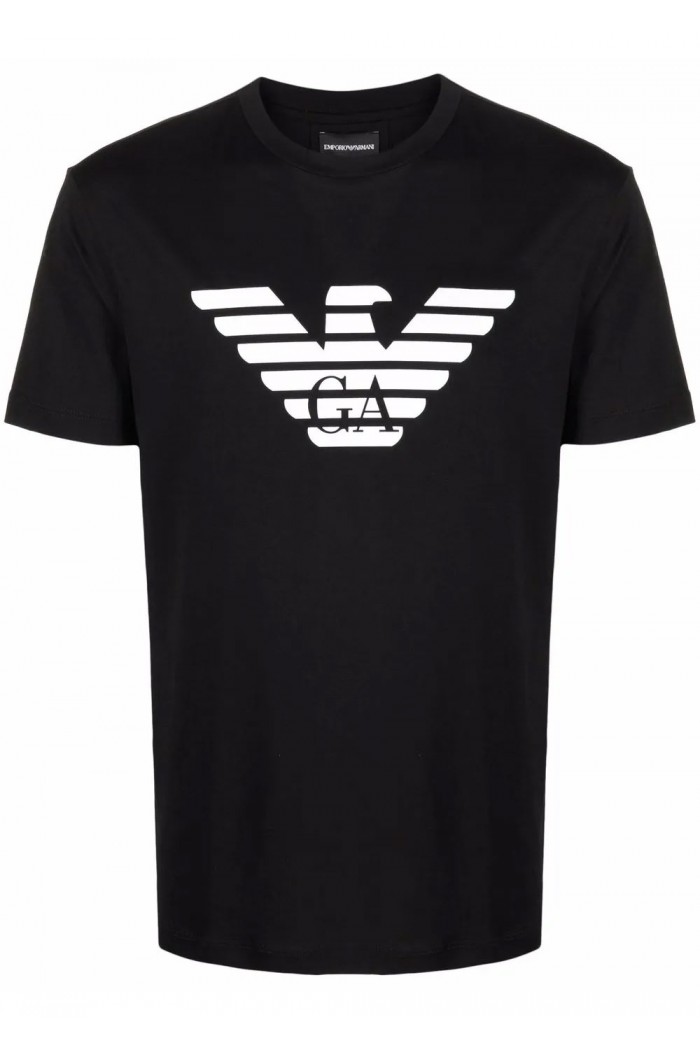 JERSEY T-SHIRT WITH LOGO PRINT