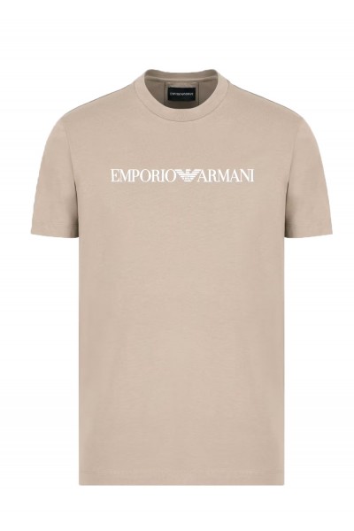 JERSEY T-SHIRT WITH LOGO PRINT