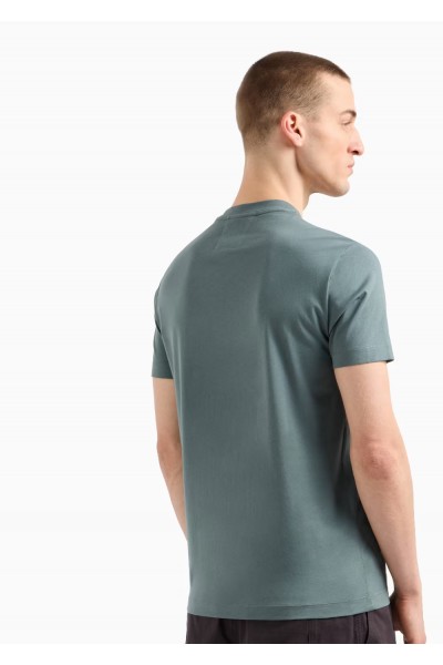 JERSEY T-SHIRT WITH LOGO PRINT