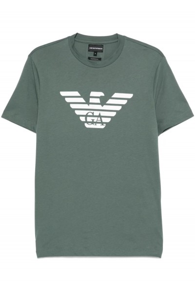 JERSEY T-SHIRT WITH LOGO PRINT