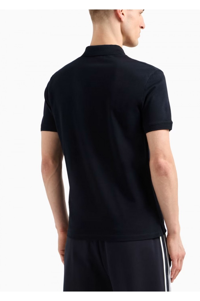 Jersey polo shirt