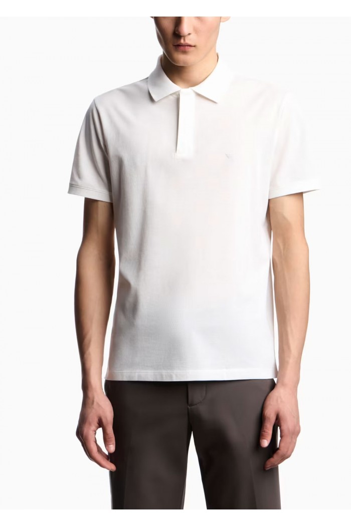 Travel Essentials piqué polo shirt