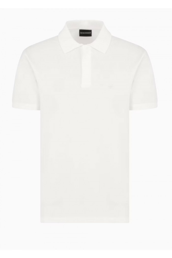 Travel Essentials piqué polo shirt