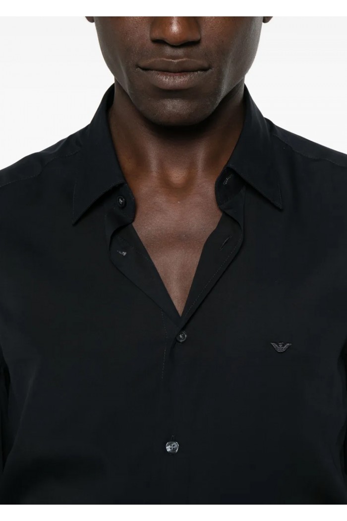  Lyocell and viscose blend shirt