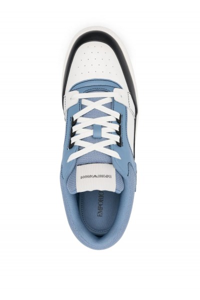 panelled sneakers