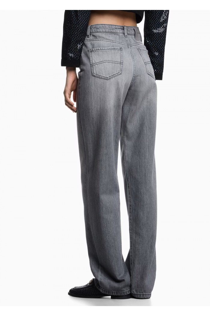J4B mid high-rise straight-leg denim jeans