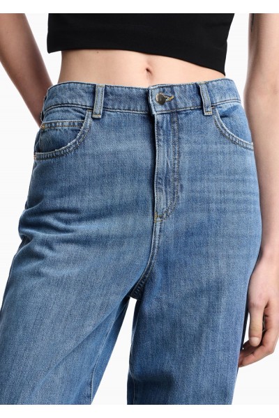 J4B mid high-rise straight-leg denim jeans