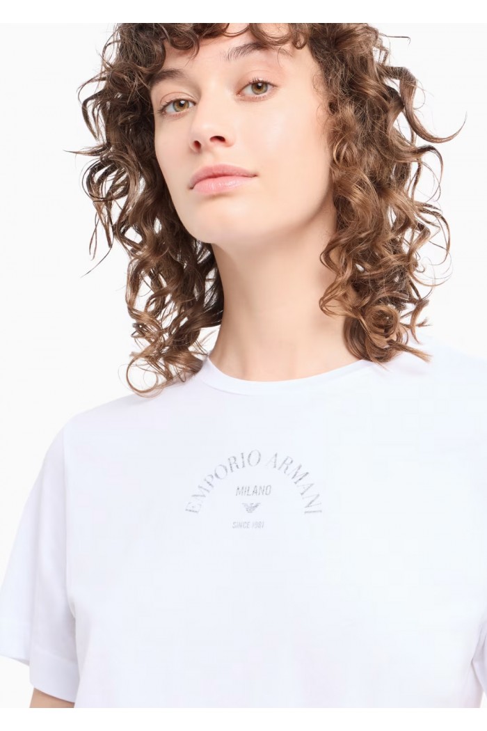 logo-print T-shirt