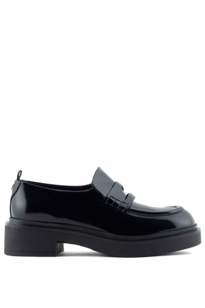CHUNKY LEATHER LOAFERS