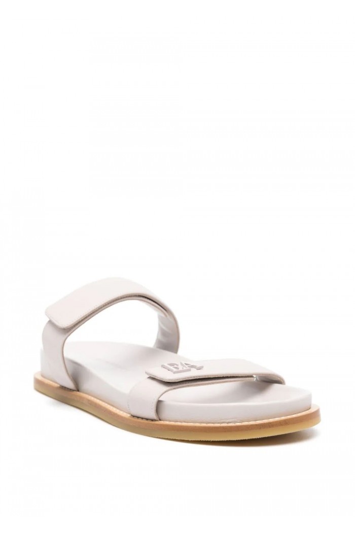 LOGO PLAQUE FLAT SANDALS