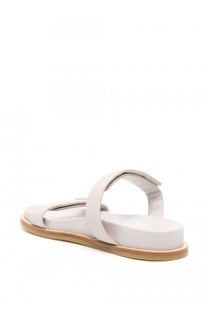 LOGO PLAQUE FLAT SANDALS