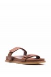 NAPPA LEATHER SANDALS WITH A DOUBLE BAND BUFF
