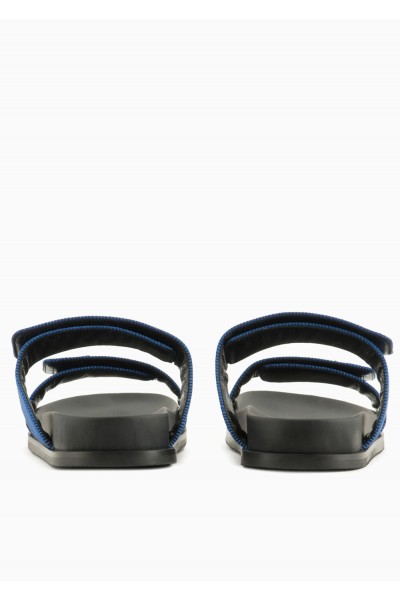 GROSGRAIN SANDALS WITH EA LOGO